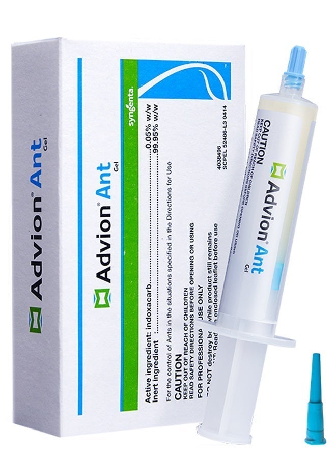 ADVISION Ant Gel Bait 30g  |  1 Plunger + Tip - Image 1